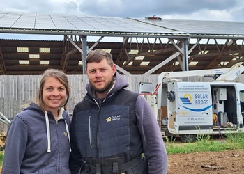 Des démonstrations de nettoyage de panneaux photovoltaïques avec Solar’Bross