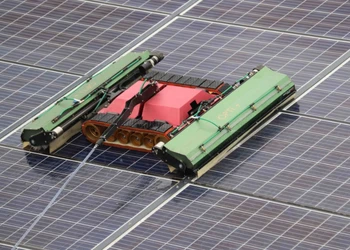 Un robot de nettoyage pour les panneaux photovoltaïques